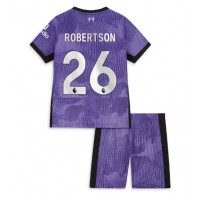 Liverpool Andrew Robertson #26 Tredjeställ Barn 2023-24 Korta ärmar (+ Korta byxor)